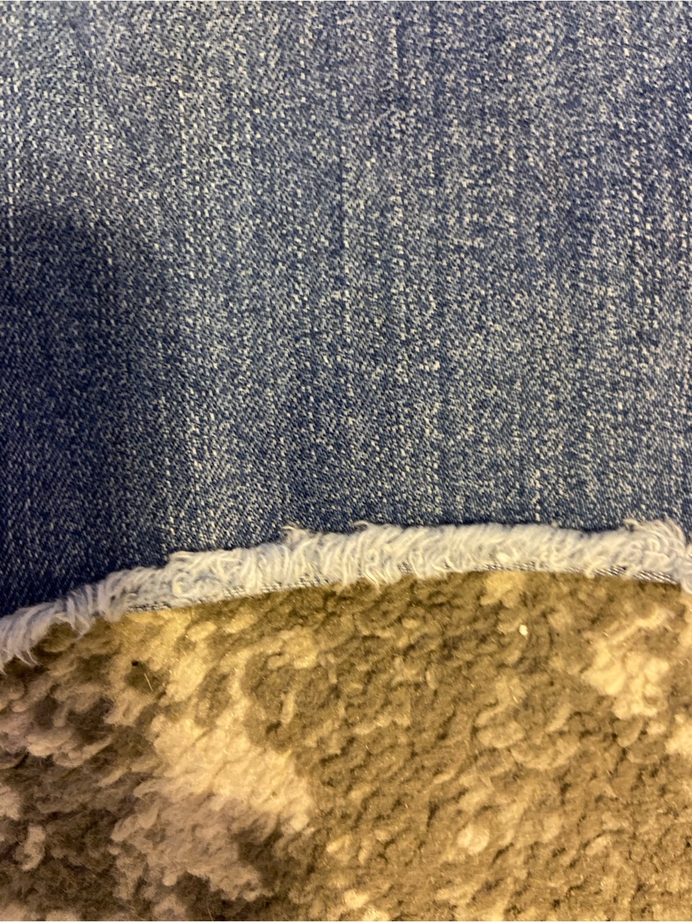 LOFT Distressed Denim Bermuda Shorts - Blue - Picture 3 of 6
